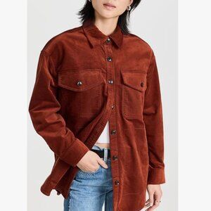 Madewell Corduroy Oversized Shirt Jacket
